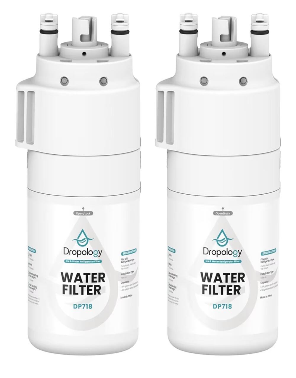 Dropology EDRARXD1 Refrigerator Water Filter Replacement